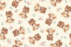 Til the Cows Come Home Dots Petal Pink Tonal