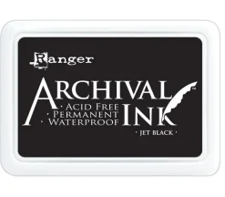 Tim Holtz Archival Ink Pad – Jet Black