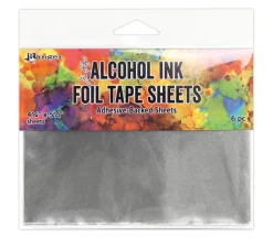 Tim Holtz Foil Tape Sheets – 4.25-inch x 5.5-inch – 6 Piece