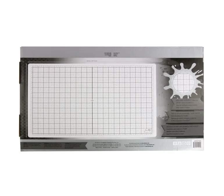 Tim Holtz Glass Studio Mat – White