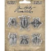 Tim Holtz Idea-ology Entomology Adornments – 6 Piece