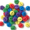 Tiny Buttons Primary Colors Round #TB1347