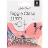 Toggle Clasp 11mm – 9 Piece (view finishes)