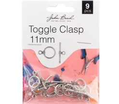 Toggle Clasp 11mm – 9 Piece (view finishes)