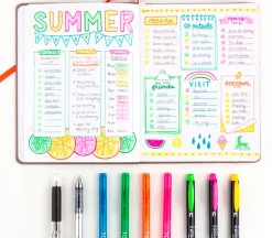 Tombow Creative Notetaking Kit – 10-Piece Hand Lettering & Journaling Set