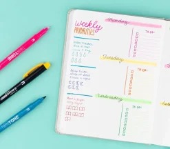 Tombow Creative Notetaking Kit – 10-Piece Hand Lettering & Journaling Set