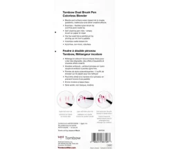 Tombow Dual Brush Pen Set – Colorless Blender – 3 Piece