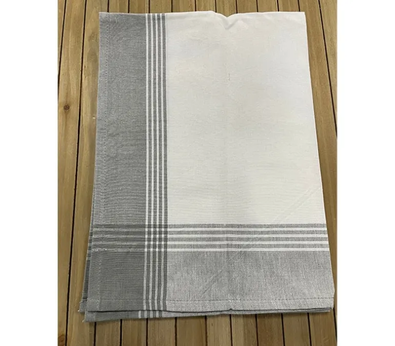 Towel – House Check Black Tea Dye