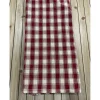 Towel – House Check Red – Tea Dye