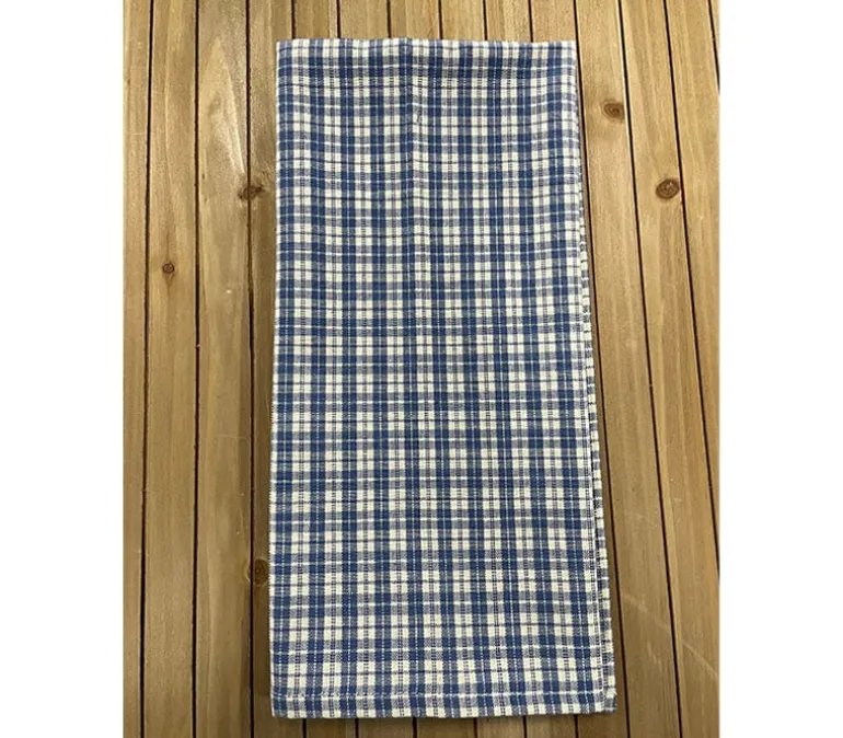 Towel – Windowpane Dijon Cream