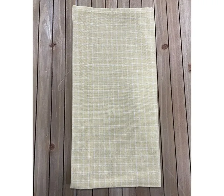 Towel – Windowpane Provencal Blue