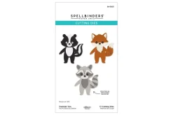 Trailside Trio Etched Dies by Allison Frazier
