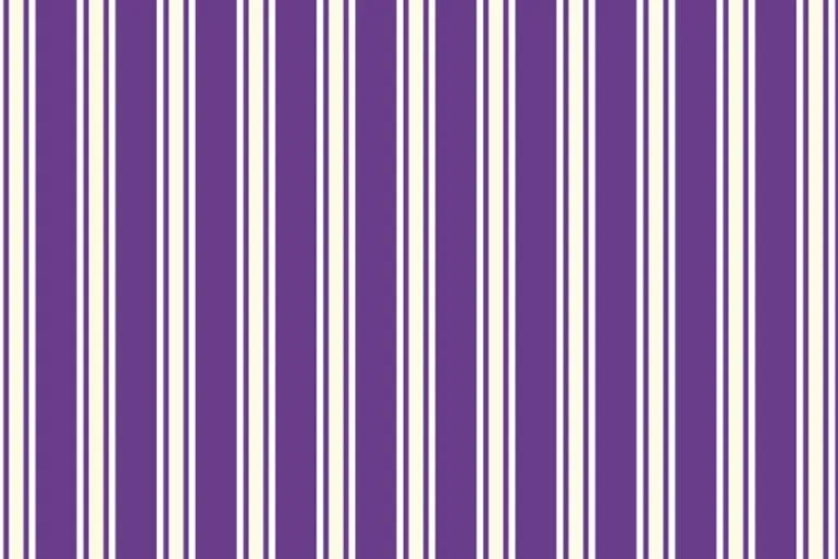 Transylvania Glow in the Dark Terrifying Ticking Stripe Purple