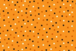 Transylvania Glow in the Dark Terrifying Ticking Stripe Orange