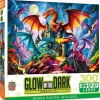 Triad of Fire – 300 Piece Glow-in-the-Dark EZ Grip Puzzle
