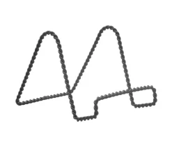 Tripar Stand – 3-inch – Twisted Black