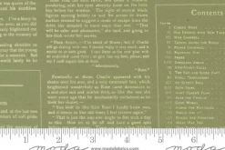 True Love Alcott Text in Tonal Fern Green