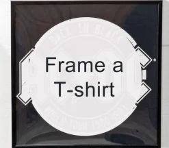 T-Shirt Frame Black 12.5 x 12.5