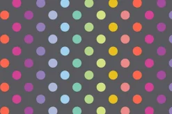 Tula Pink Graywork Wolf of Pink Street Carbon