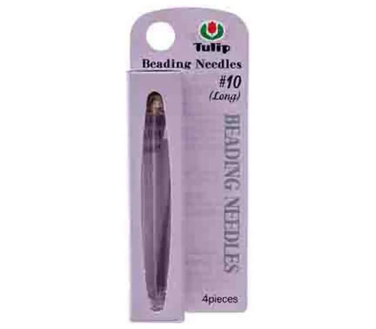 Tulip Beading Needles – #10 – 4 Piece – Long