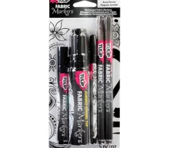 Tulip Fabric Marker Variety Pack – 5 Piece – Black