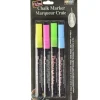 Uchida Bistro Chalk Marker Set – Fine – Yellow Pink Green Blue – 4 Piece