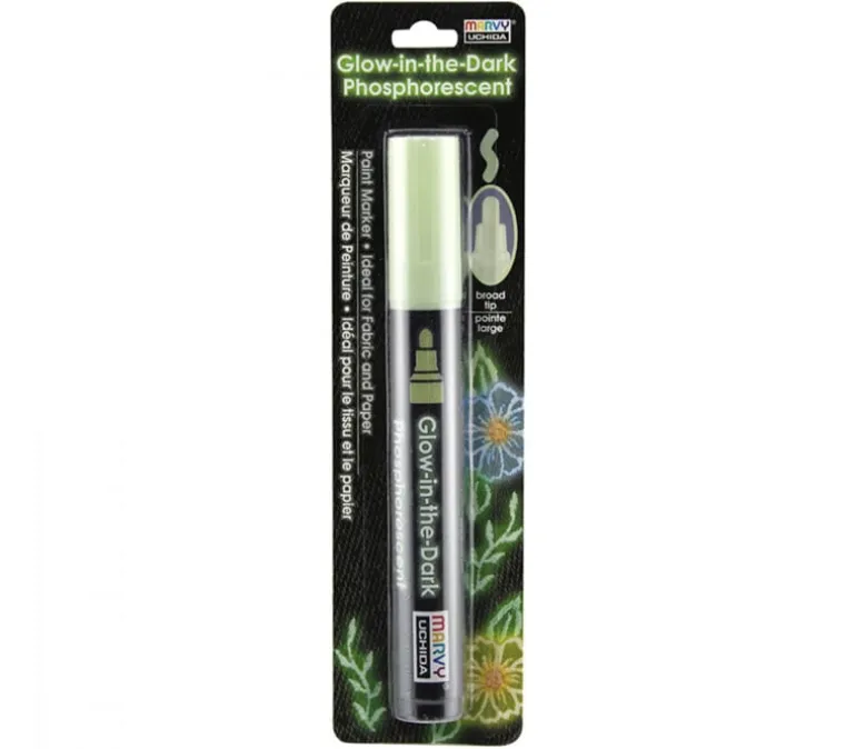 Uchida Glow in the Dark Fabric Marker #233-SGLOW