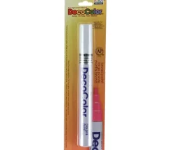 Uchida Marvy Deco Glossy Paint Markers – Broad – White
