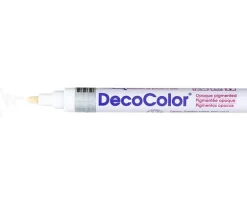 Uchida Marvy Deco Glossy Paint Markers – Broad – White