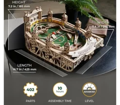 Ugear Harry Potter Quidditch Pinball Machine Wooden Puzzle