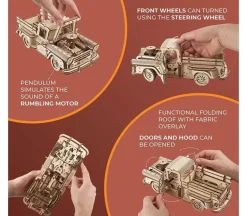 Ugears Puzzle Model Kit – Pickup Lumberjack