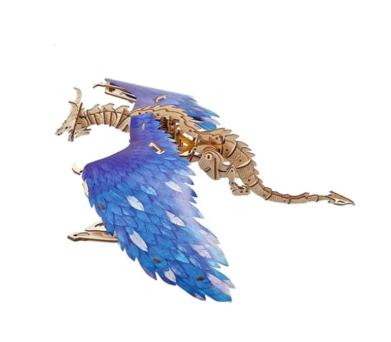 Ugears Wooden Puzzle – Windstorm Dragon