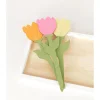 Unfinished Wooden Tulip Stakes – 12 Piece