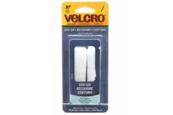 VELCRO Brand Fastener Regular Duty Strip White 3/4-inch by 30-inches #90030