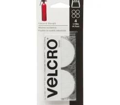 Velcro Brand Industrial Strength Coins White 1.875-inches 4pc. # 90363