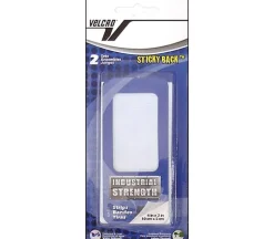 Velcro Industrial Strength Strip – 2-inch x 4-inch – 2 Piece – White
