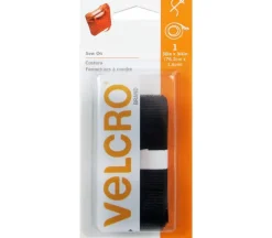 Velcro Sew On Tape – 3/4-inch x 30-inch – Black