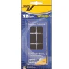Velcro Sticky Back Square – 7/8-inch – 12 Piece – Black