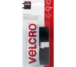 Velcro Sticky Back Tape – 3/4-inch x 18-inch – Black