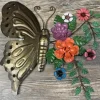 Vibrant Butterfly Metal Wall Art by Sierra Pacific Crafts