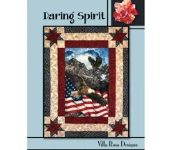 Villa Rosa Daring Spirit Quilt Pattern