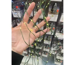 Waterfall Firefly Lights 100 Bulb – Green Cord – 10 Light Strands (view colors)