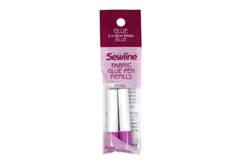Water Soluble Glue Pen Refill Blue 2 count