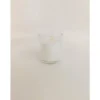 Wax Candle in Glass Votive – White Wax