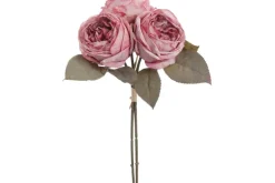 27″ Waxflower Spray, Cream/White