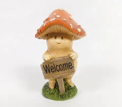 Welcome Resin Mushroom