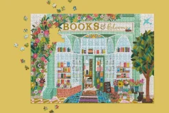 WerkShoppe Gingerbread House Glitter 1000-Piece Puzzle