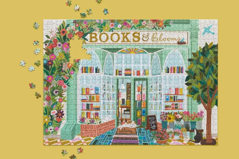 WerkShoppe Nutcracker Gold Foil 1000-Piece Puzzle