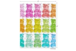 WerkShoppe Peacock Gold Foil 1000-Piece Puzzle