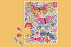 WerkShoppe Peacock Gold Foil 1000-Piece Puzzle